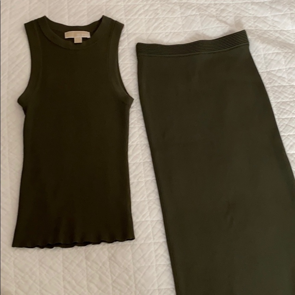 Michael Kors , ribbed olive set